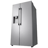 LG 36" 26.6 Cu. Ft. Side-By-Side Refrigerator with Water & Ice Dispenser (LL27T3530S) - PrintProof Stainless Steel