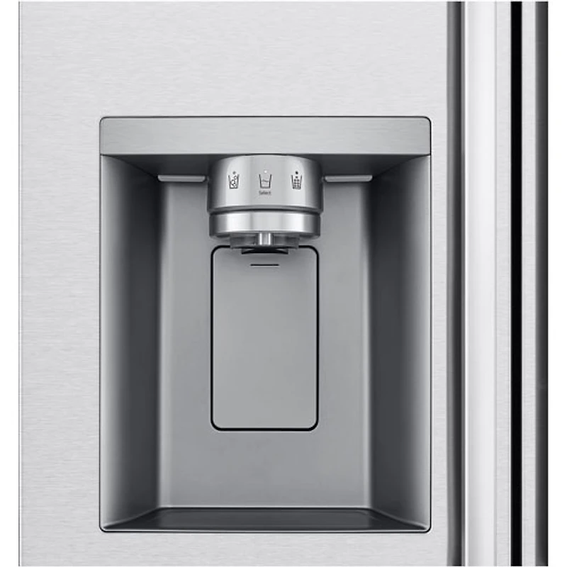 LG 36" 26.6 Cu. Ft. Side-By-Side Refrigerator with Water & Ice Dispenser (LL27T3530S) - PrintProof Stainless Steel