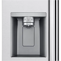 LG 36" 26.6 Cu. Ft. Side-By-Side Refrigerator with Water & Ice Dispenser (LL27T3530S) - PrintProof Stainless Steel