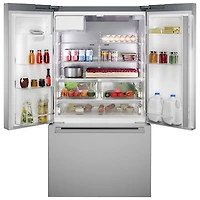 Réfrigérateur à deux portes 21,6 pi³ 36 po avec distributeur d'eau et de glace de Bosch (B36CD52SNS) - Acier inoxydable