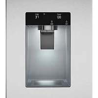 Réfrigérateur à deux portes 21,6 pi³ 36 po avec distributeur d'eau et de glace de Bosch (B36CD52SNS) - Acier inoxydable