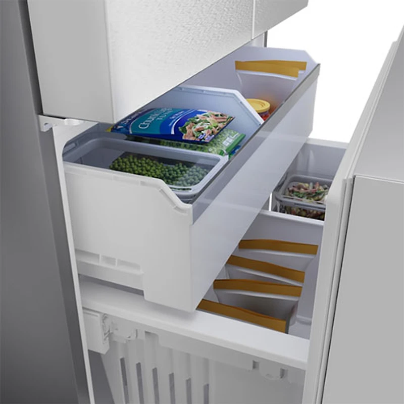 Réfrigérateur à deux portes 21,6 pi³ 36 po avec distributeur d'eau et de glace de Bosch (B36CD52SNS) - Acier inoxydable