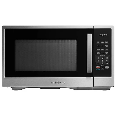 Micro-ondes de comptoir 1,1 pi³ d'Insignia (NS-MW11SS5-C) - Acier inoxydable
