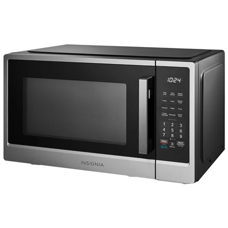 Micro-ondes de comptoir 1,1 pi³ d'Insignia (NS-MW11SS5-C) - Acier inoxydable
