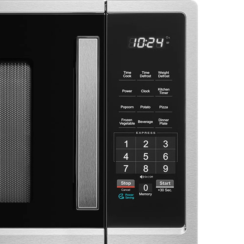 Micro-ondes de comptoir 1,1 pi³ d'Insignia (NS-MW11SS5-C) - Acier inoxydable