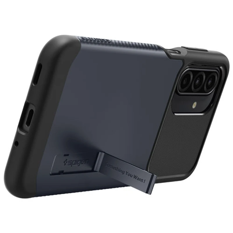 Spigen Slim Armor Magfit Fitted Hard Shell Case for Galaxy A17 - Metal Slate