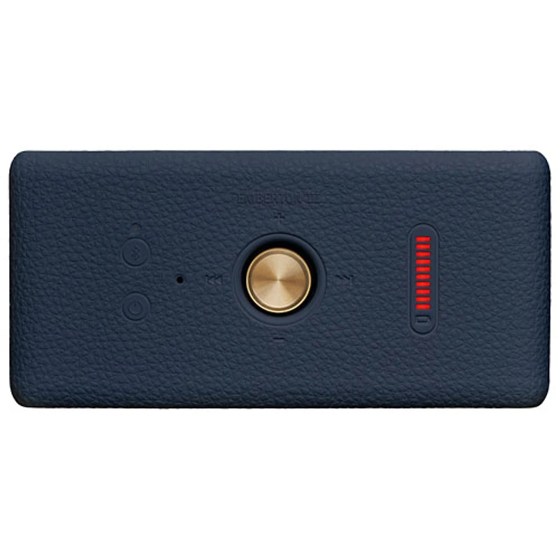 Marshall Emberton III Waterproof Bluetooth Wireless Speaker - Midnight Blue