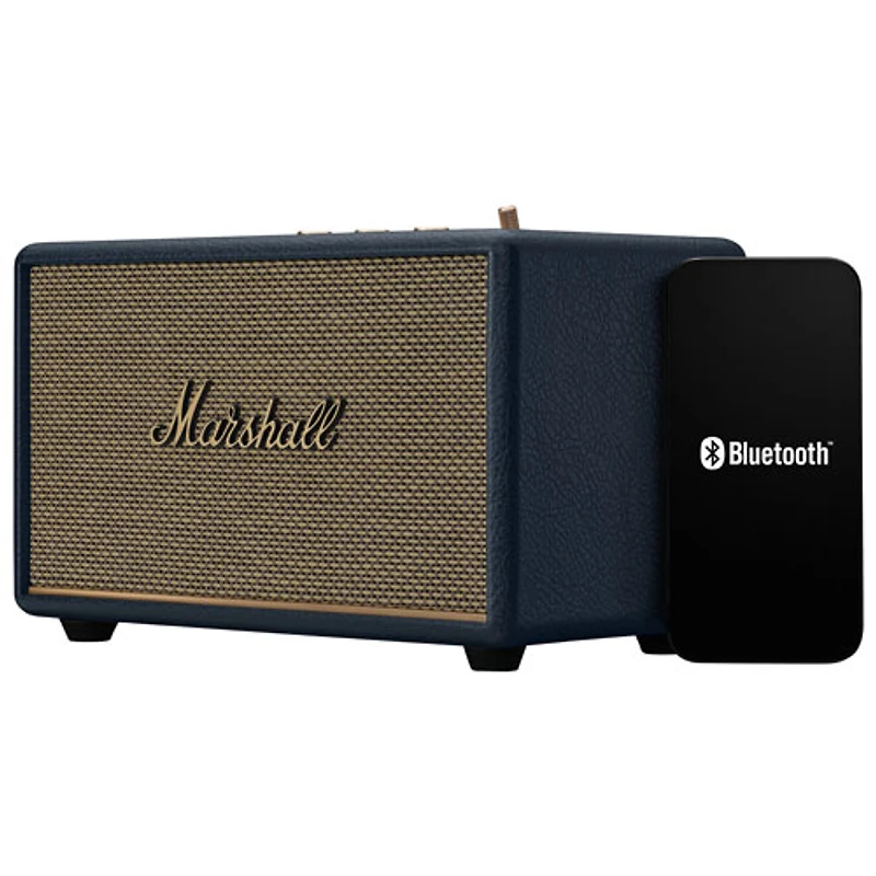 Marshall Acton III Waterproof Bluetooth Wireless Speaker - Midnight Blue