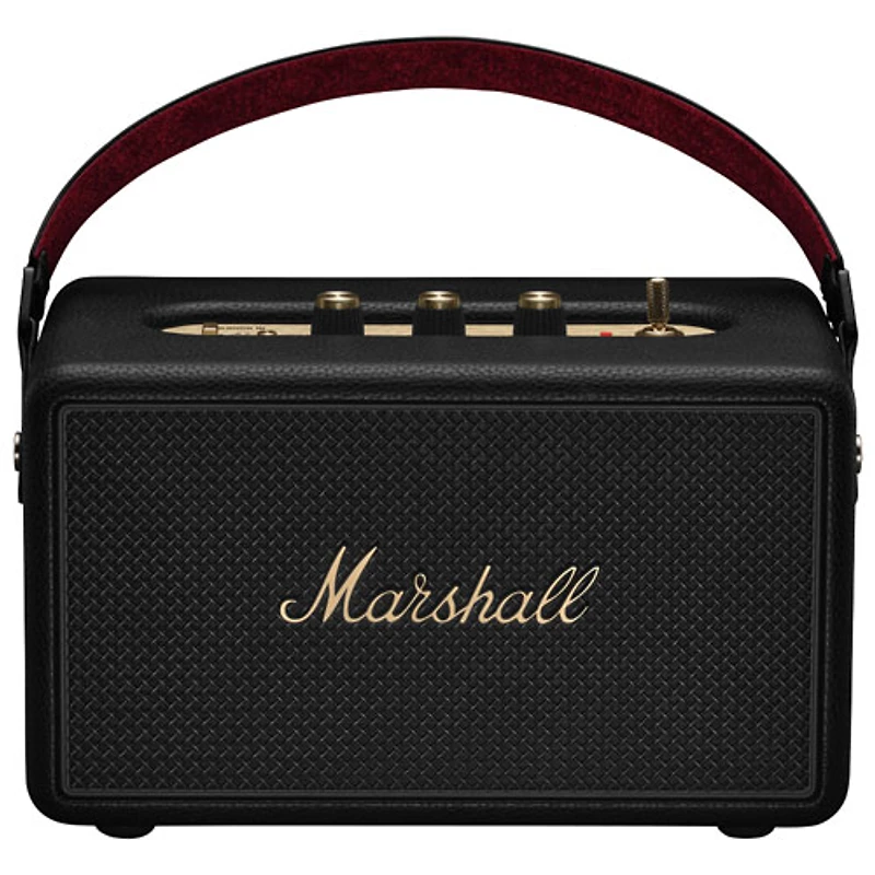 Haut-parleur sans fil Bluetooth étanche Kilburn III de Marshall - Noir et laiton