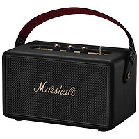 Haut-parleur sans fil Bluetooth étanche Kilburn III de Marshall - Noir et laiton