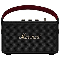 Haut-parleur sans fil Bluetooth étanche Kilburn III de Marshall - Noir et laiton