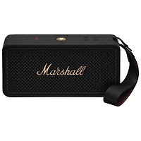 Haut-parleur sans fil Bluetooth étanche Middleton II de Marshall - Noir et laiton