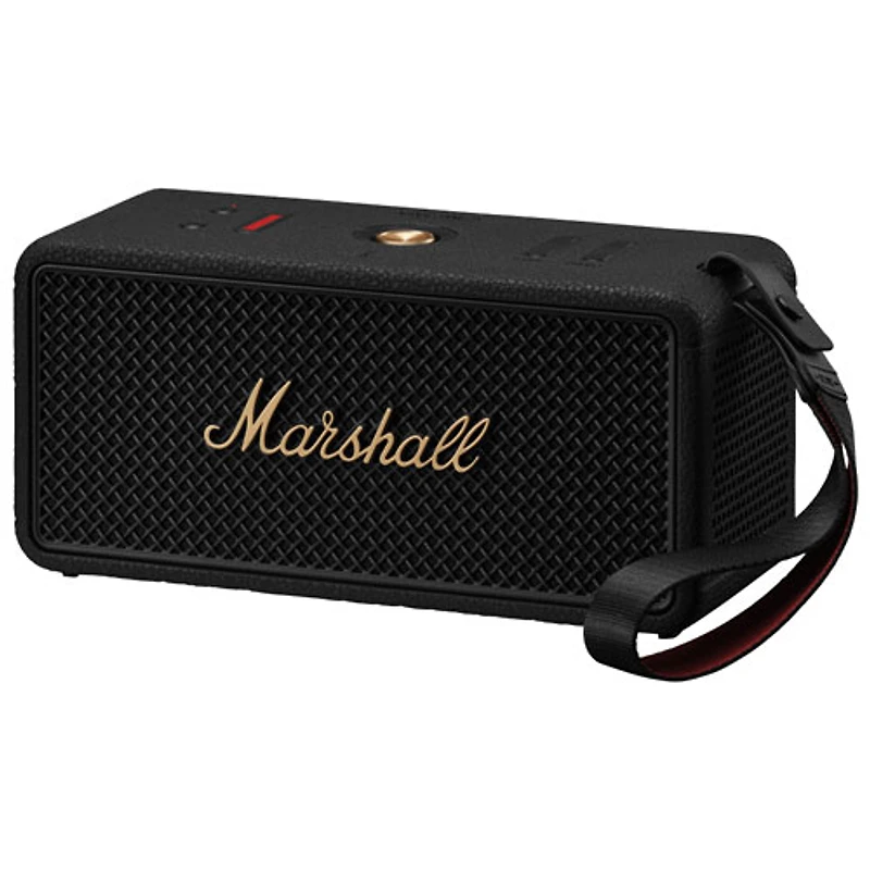 Haut-parleur sans fil Bluetooth étanche Middleton II de Marshall - Noir et laiton