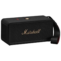 Haut-parleur sans fil Bluetooth étanche Middleton II de Marshall - Noir et laiton