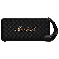 Haut-parleur sans fil Bluetooth étanche Middleton II de Marshall - Noir et laiton
