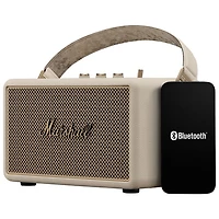 Haut-parleur sans fil Bluetooth étanche Kilburn III de Marshall - Crème