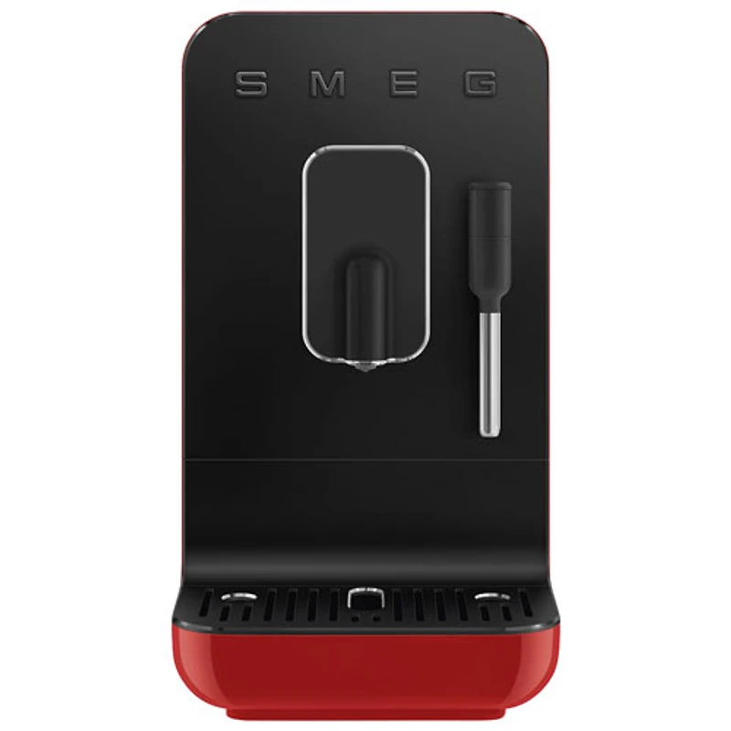 Smeg x Porsche Automatic Espresso Machine with Frother and Coffee Grinder - Red Salzburg Limited Edition