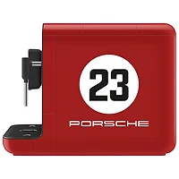 Smeg x Porsche Automatic Espresso Machine with Frother and Coffee Grinder - Red Salzburg Limited Edition
