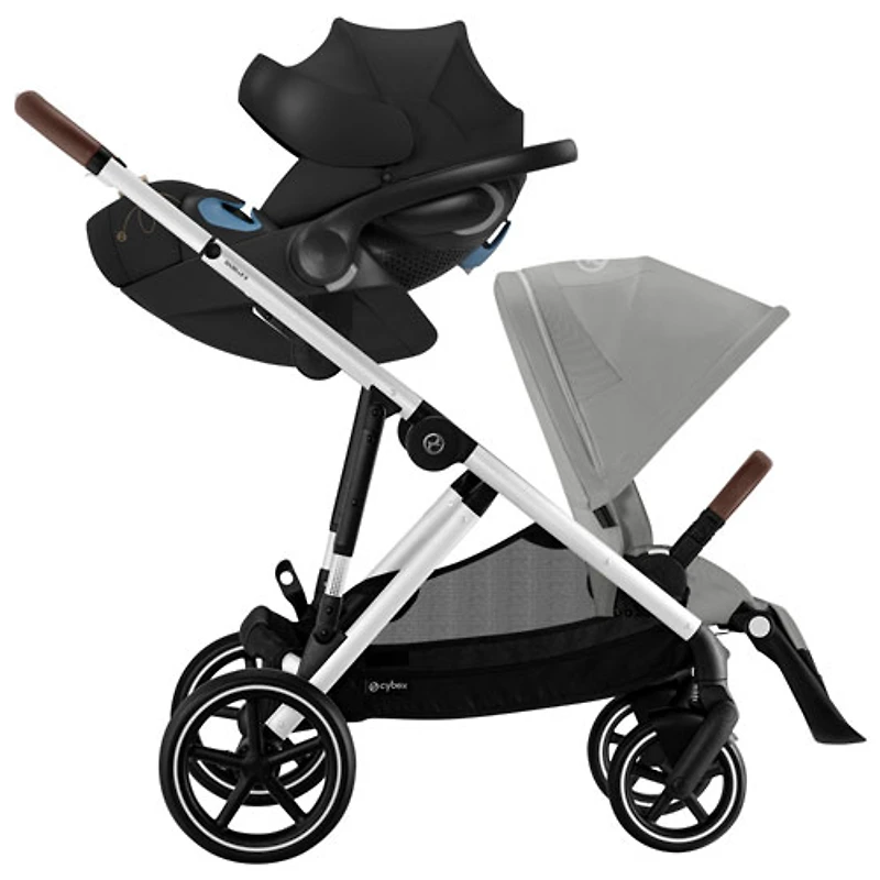 Cybex Gazelle S Full-Size Convertable Stroller - Stone Grey