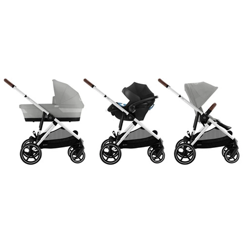 Cybex Gazelle S Full-Size Convertable Stroller - Stone Grey