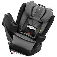 Evenflo Gold Revolve360 Extend All-in-One Convertible High-back Booster Car Seat w/ SensorSafe - Moonstone Grey