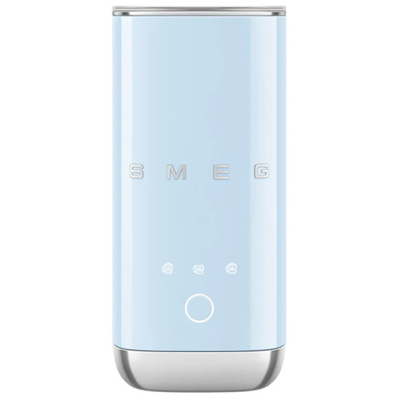 Smeg 50's Style Electric Milk Frother - Pastel Blue