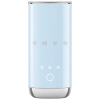 Smeg 50's Style Electric Milk Frother - Pastel Blue