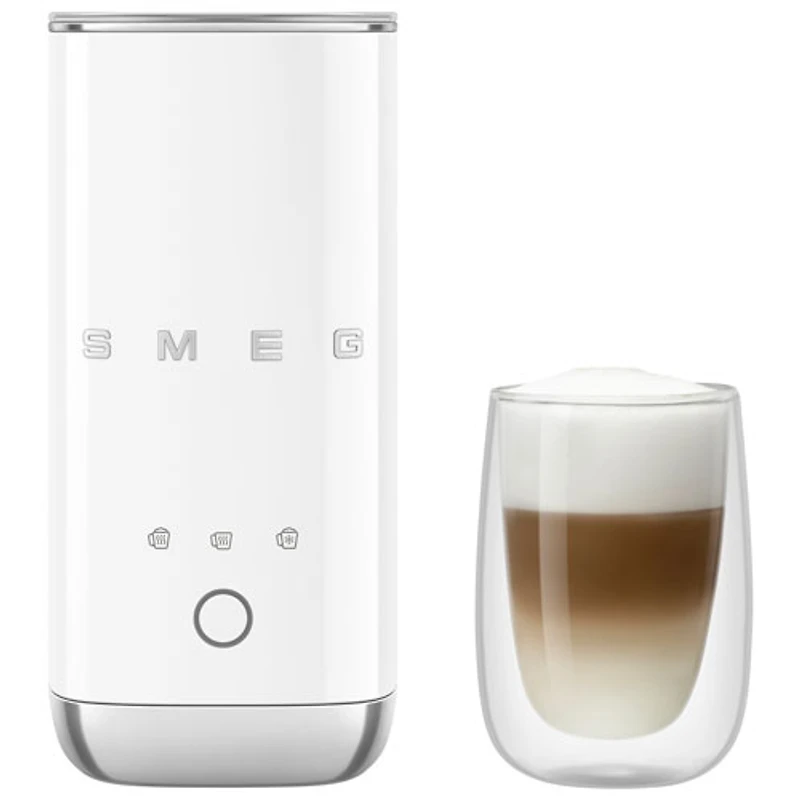 Smeg 50's Style Electric Milk Frother - White