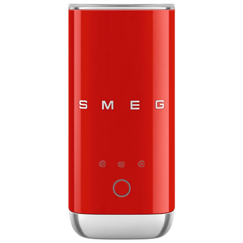 Mousseur à lait électrique Années 50 de Smeg - Rouge