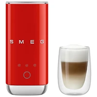 Mousseur à lait électrique Années 50 de Smeg - Rouge