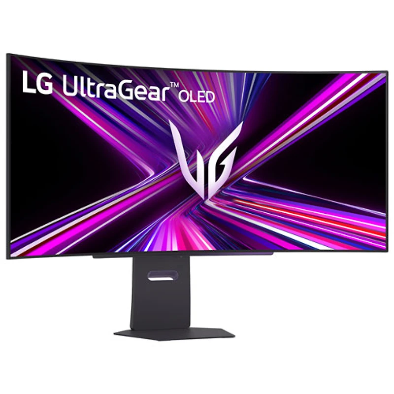 LG 45" QHD 240Hz 0.03ms GTG Curved OLED G-Sync FreeSync Gaming Monitor (45GX900A-B) - Black