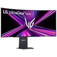 LG 45" QHD 240Hz 0.03ms GTG Curved OLED G-Sync FreeSync Gaming Monitor (45GX900A-B) - Black