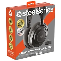 SteelSeries Arctis Nova 7 (Gen 2) Wireless Gaming Headset - Black