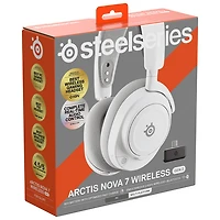 SteelSeries Arctis Nova 7 (Gen 2) Wireless Gaming Headset - White