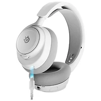 Casque de jeu sans fil Arctis Nova 7X de 2e génération de SteelSeries - Blanc