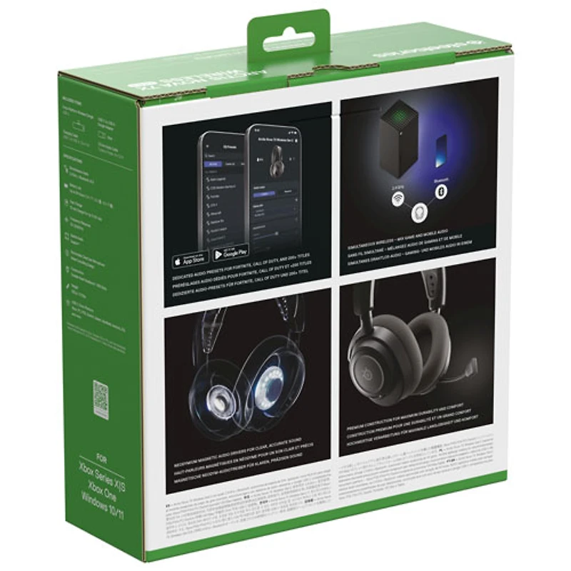 SteelSeries Arctis Nova 7X (Gen 2) Wireless Gaming Headset - Black