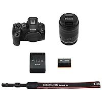 Canon EOS R6 Mark III Mirrorless Camera with RF24-105mm IS STM Lens Kit