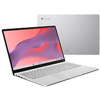 ASUS CX15 15.6" Chromebook - Pure Grey (Intel N50/128GB eMMC/8GB RAM//ChromeOS)