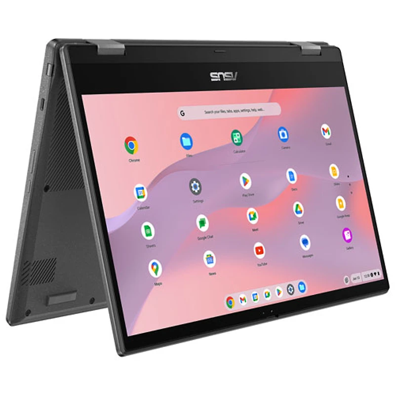 ASUS CM14 Flip 14" Touchscreen Chromebook - Gravity Grey (MediaTek Kompanio 520/128GB eMMC/8GB RAM//ChromeOS)