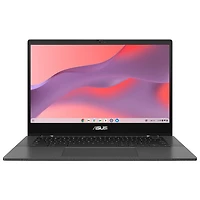 ASUS CM14 Flip 14" Touchscreen Chromebook - Gravity Grey (MediaTek Kompanio 520/128GB eMMC/8GB RAM//ChromeOS)
