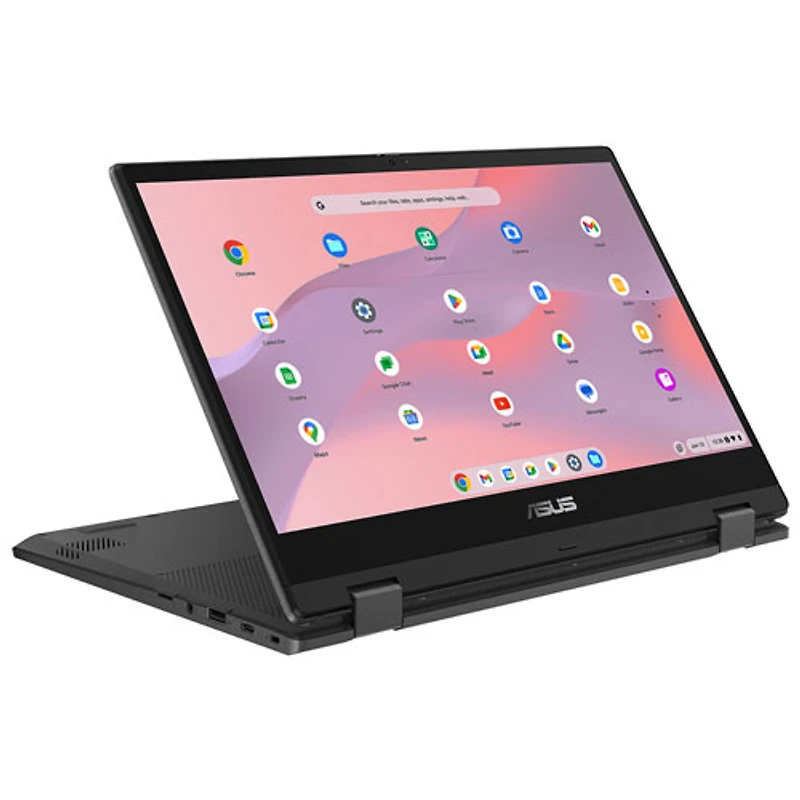 ASUS CM14 Flip 14" Touchscreen Chromebook - Gravity Grey (MediaTek Kompanio 520/128GB eMMC/8GB RAM//ChromeOS)