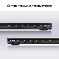 ASUS CM14 Flip 14" Touchscreen Chromebook - Gravity Grey (MediaTek Kompanio 520/128GB eMMC/8GB RAM//ChromeOS)