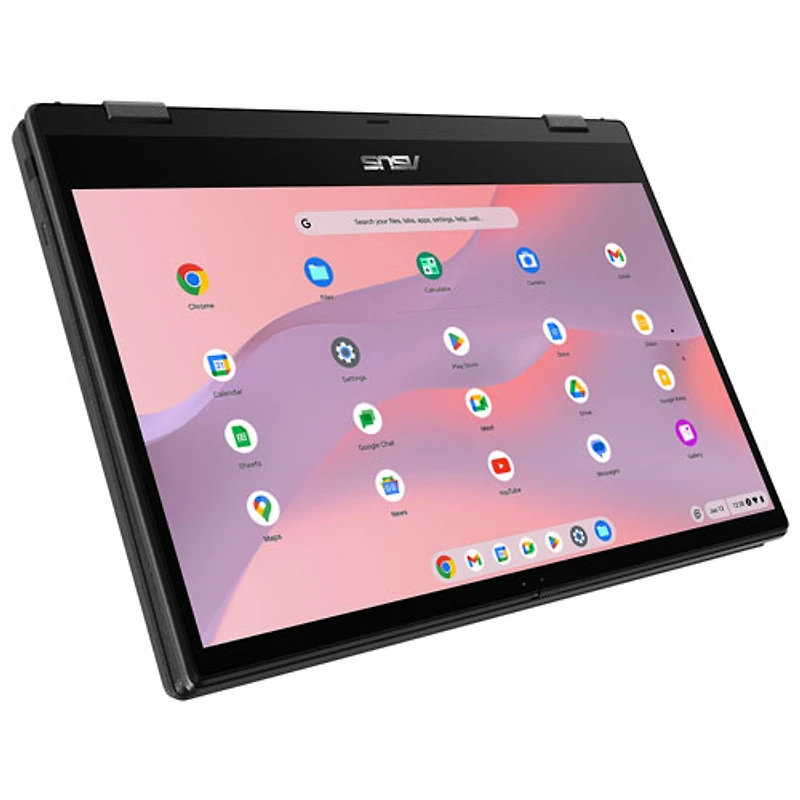 ASUS CM14 Flip 14" Touchscreen Chromebook - Gravity Grey (MediaTek Kompanio 520/128GB eMMC/8GB RAM//ChromeOS)
