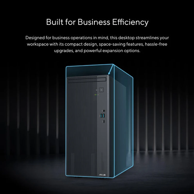 ASUS ExpertCenter P500 Mini Tower Desktop PC (Intel Core i5-13420H/8GB RAM/512GB SSD/Windows 11)