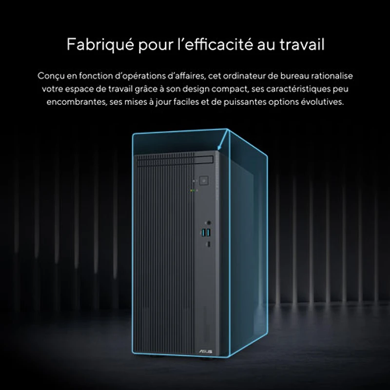 ASUS ExpertCenter P500 Mini Tower Desktop PC (Intel Core i5-13420H/8GB RAM/512GB SSD/Windows 11)