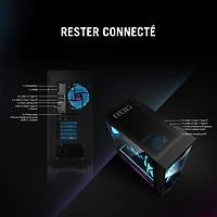 Ordinateur de jeu GM700 d'ASUS (Ryzen 7 8700F d'AMD/RAM 32 Go/SSD 2 To/GeForce RTX 5060 DUAL de NVIDIA/Windows 11)