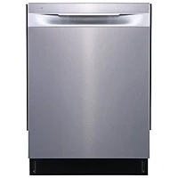 Boîte ouverte - Lave-vaisselle encastrable à cuve hybride 24 po 49 dB de Frigidaire (FDHP4336AS) - Acier inoxydable - Parfait état