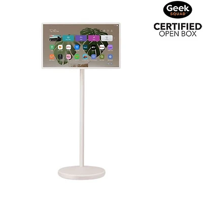 Boîte ouverte - Téléviseur intelligent portatif à écran tactile webOS ACL HDR QHD de 27 po StanbyME 2 de LG (27LX6TYGA) - 2025