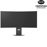 Open Box - LG 39" WQHD 240Hz 0.03ms GTG Curved OLED G-Sync FreeSync Gaming Monitor (39GX900A-B) - Black
