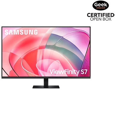 Open Box - Samsung 37" 4K Ultra HD 60Hz 5ms GTG VA LED FreeSync Gaming Monitor (LS37D702EANXZA) - Black